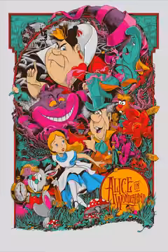 Alice in Wonderland poster 4