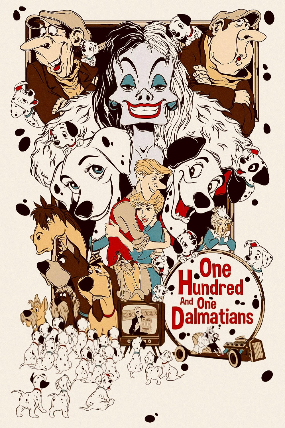One Hundred and One Dalmatians poster 4