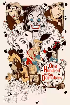 One Hundred and One Dalmatians poster 4
