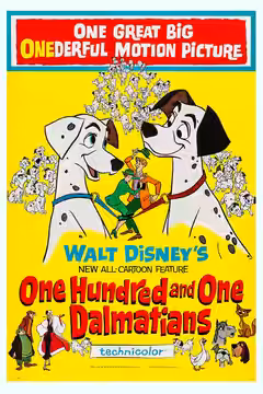 One Hundred and One Dalmatians poster 2