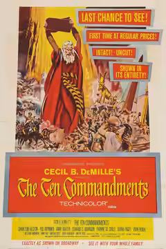 The Ten Commandments poster 8