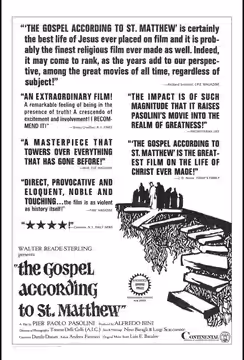 The Gospel According to St. Matthew poster 6