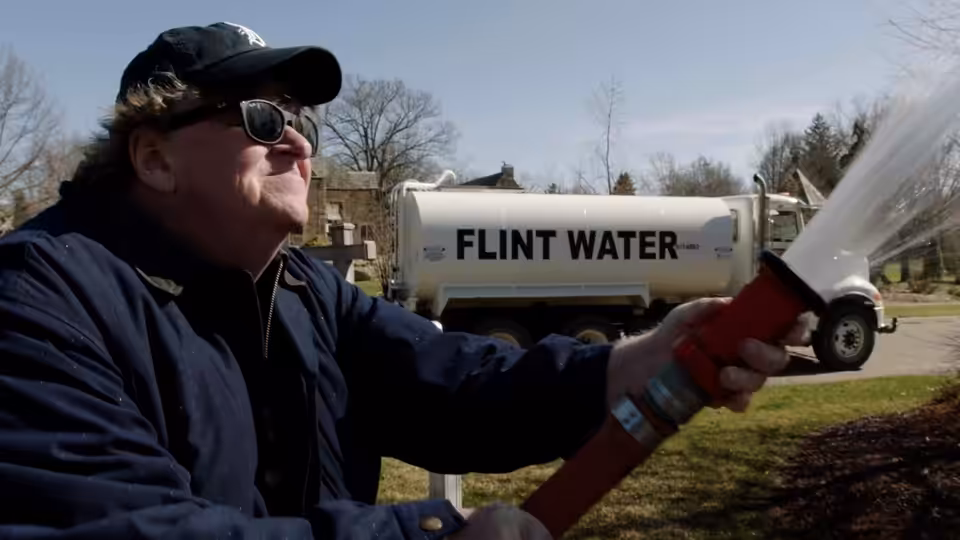 A scene from Fahrenheit 11/9