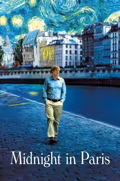 Midnight in Paris poster