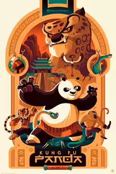 Kung Fu Panda poster 4