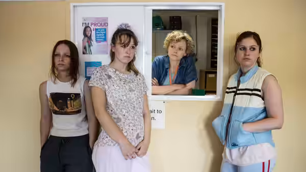 A scene from Three Girls (2)