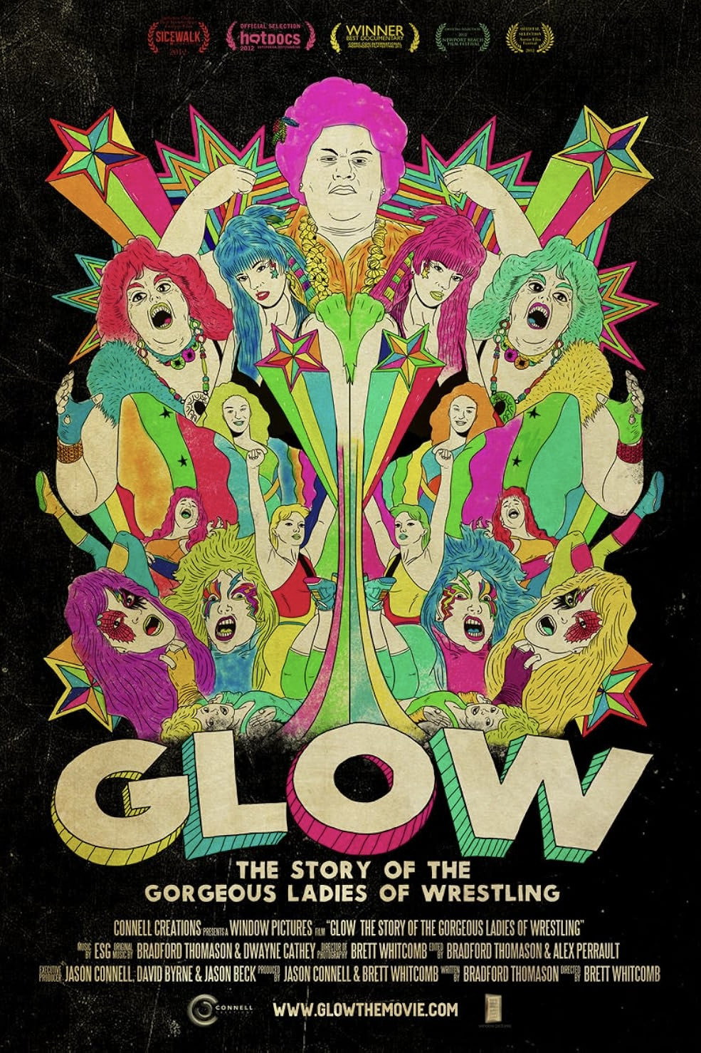 GLOW: The Story of the Gorgeous Ladies of Wrestling poster