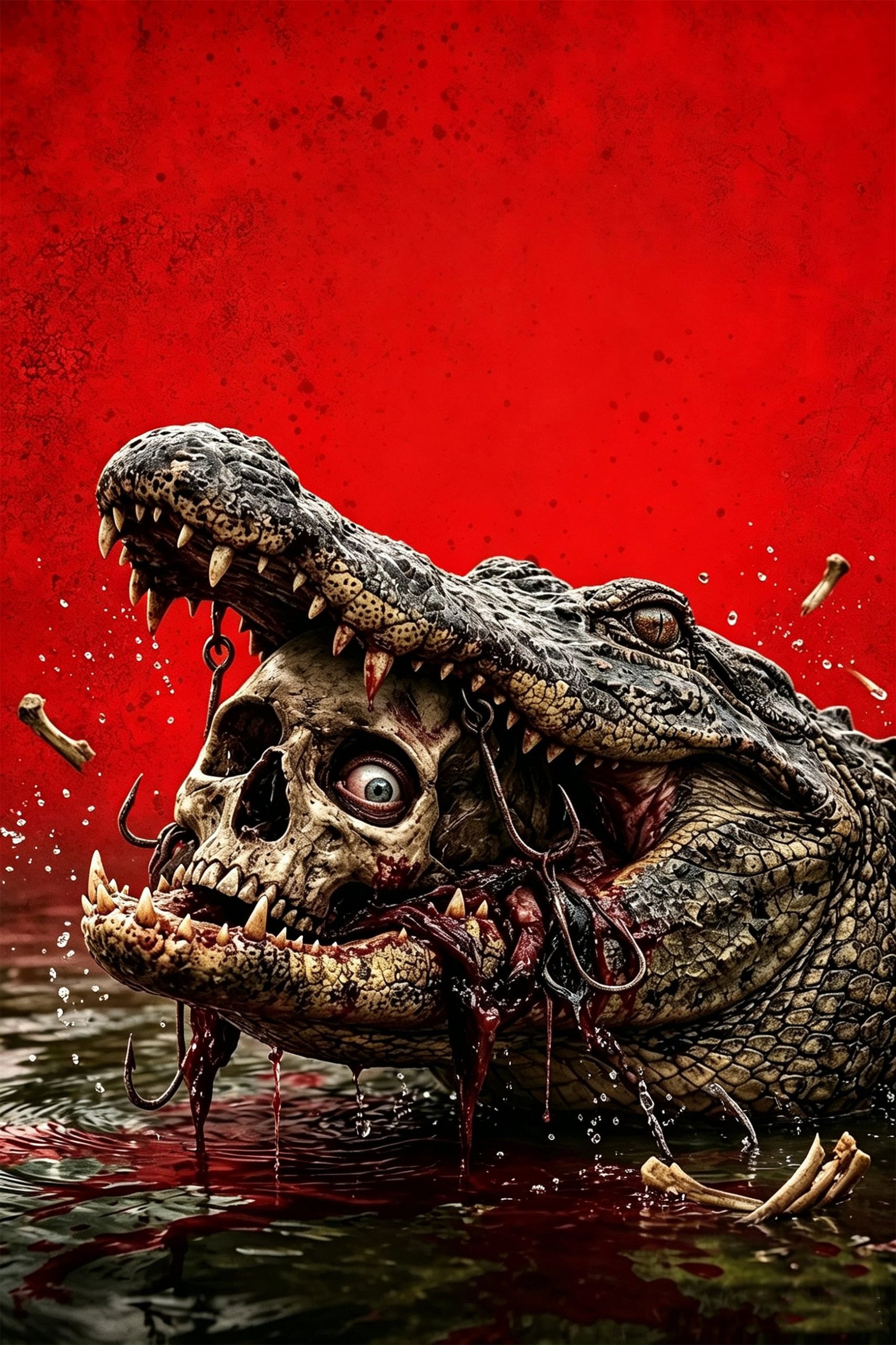 Gator Face poster 2