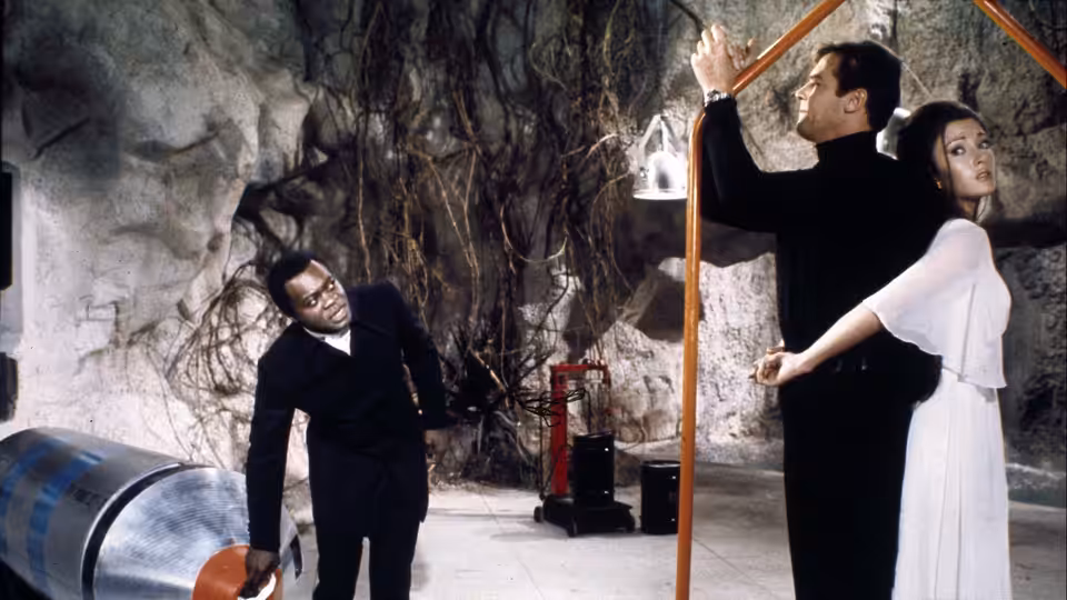 A scene from Live and Let Die