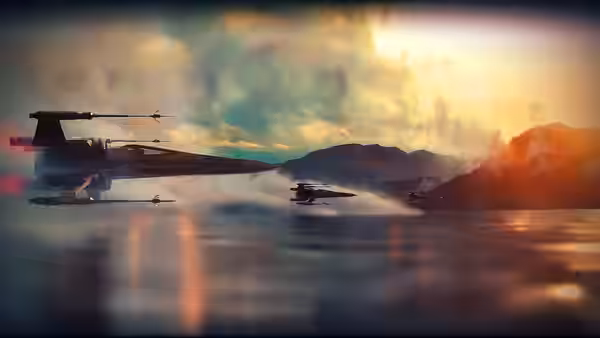 A scene from Star Wars: The Force Awakens (6)