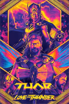 Thor: Love and Thunder poster 4