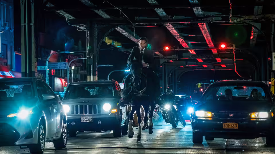 A scene from John Wick: Chapter 3 - Parabellum