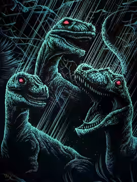 Jurassic Park III poster 4