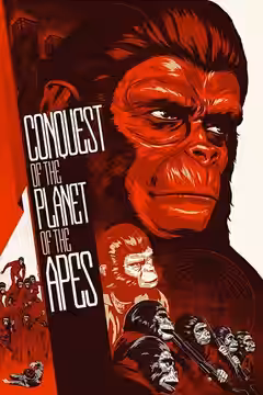 Conquest of the Planet of the Apes poster 2