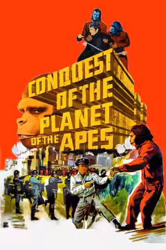 Conquest of the Planet of the Apes poster