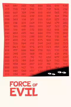 Force of Evil poster