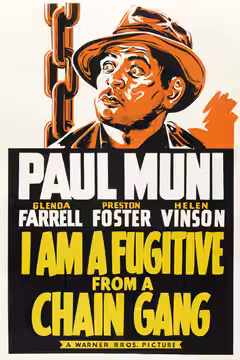 I Am a Fugitive from a Chain Gang poster 2