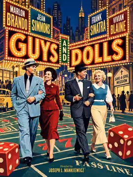 Guys and Dolls poster 2