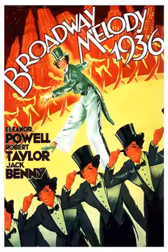 Broadway Melody of 1936 poster 3