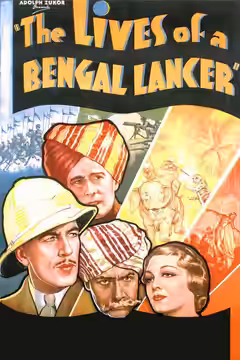 The Lives of a Bengal Lancer poster 4