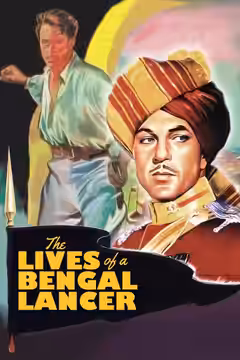 The Lives of a Bengal Lancer poster