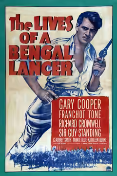 The Lives of a Bengal Lancer poster 2