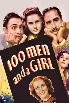One Hundred Men and a Girl poster