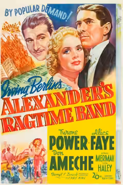 Alexander's Ragtime Band poster 2