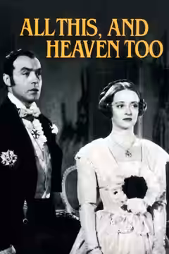 All This, and Heaven Too poster 5