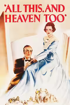 All This, and Heaven Too poster 2