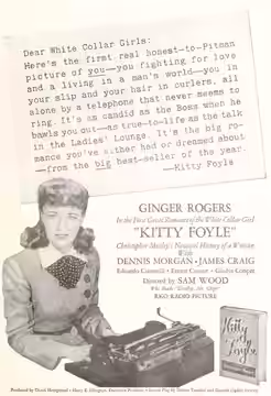 Kitty Foyle poster 4