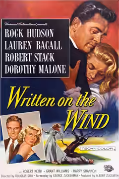 Written on the Wind poster