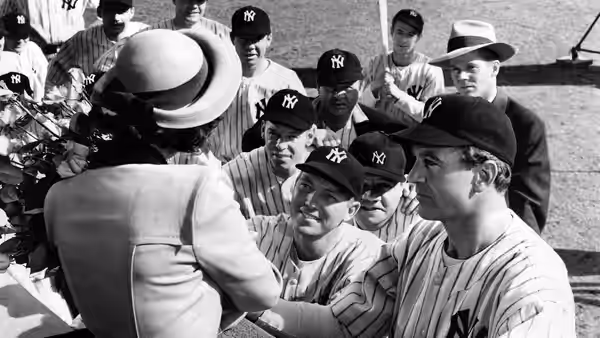 The Pride of the Yankees, still 2