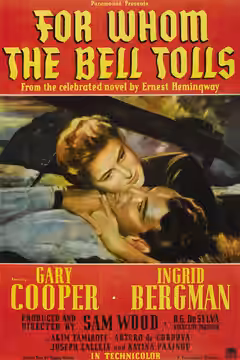 For Whom the Bell Tolls poster 2