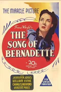 The Song of Bernadette poster 6