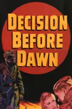 Decision Before Dawn poster 2