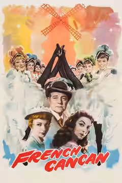 French Cancan poster