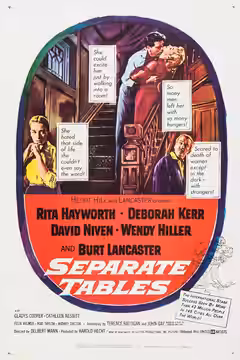 Separate Tables poster 4