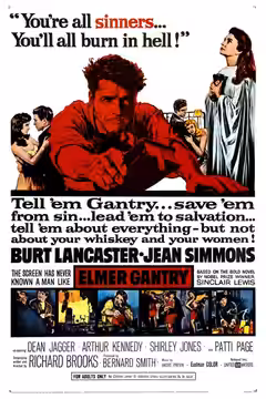 Elmer Gantry poster 3