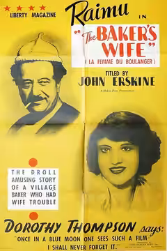 The Baker's Wife poster 2