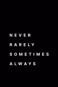 Never Rarely Sometimes Always poster 3