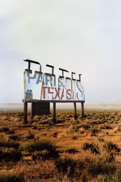Paris, Texas poster 2
