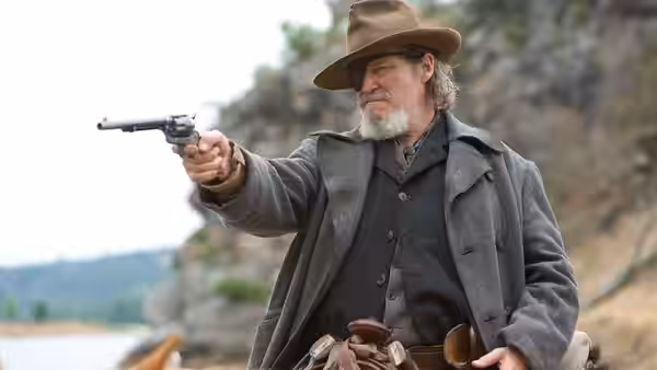 Jeff Bridges as Rooster Cogburn in True Grit (2010)