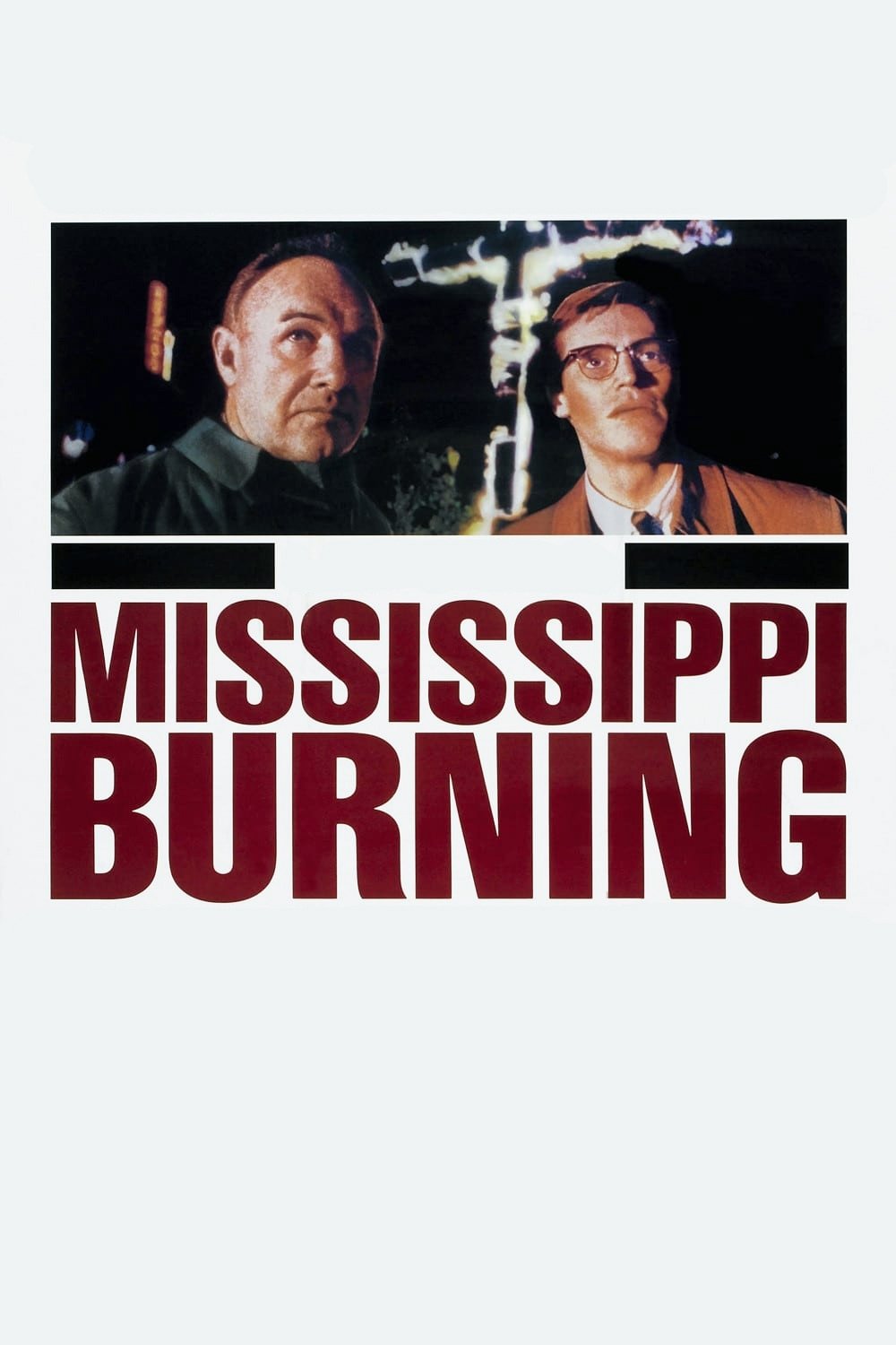 Burning poster
