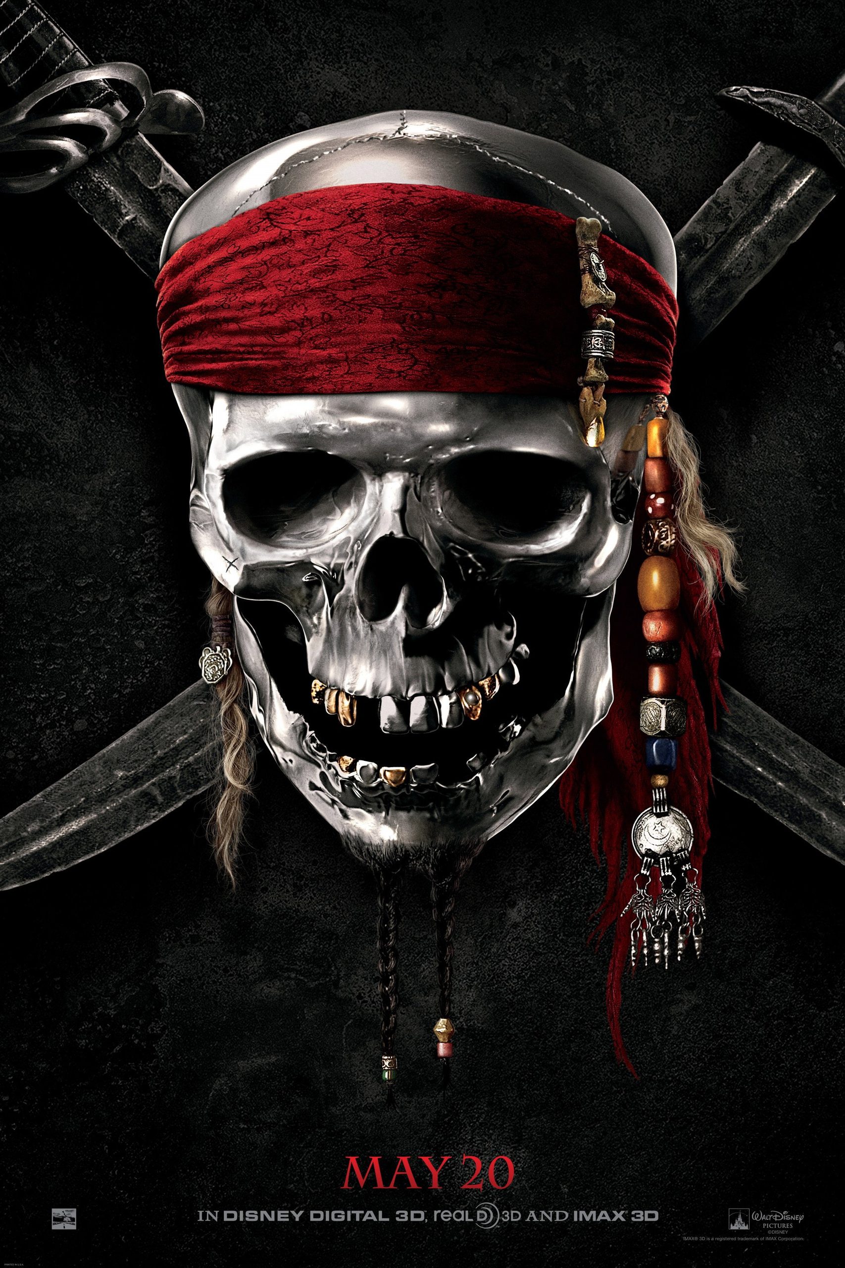 Pirates of the Caribbean: On Stranger Tides poster 2
