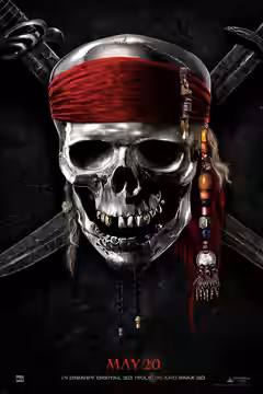 Pirates of the Caribbean: On Stranger Tides poster 2