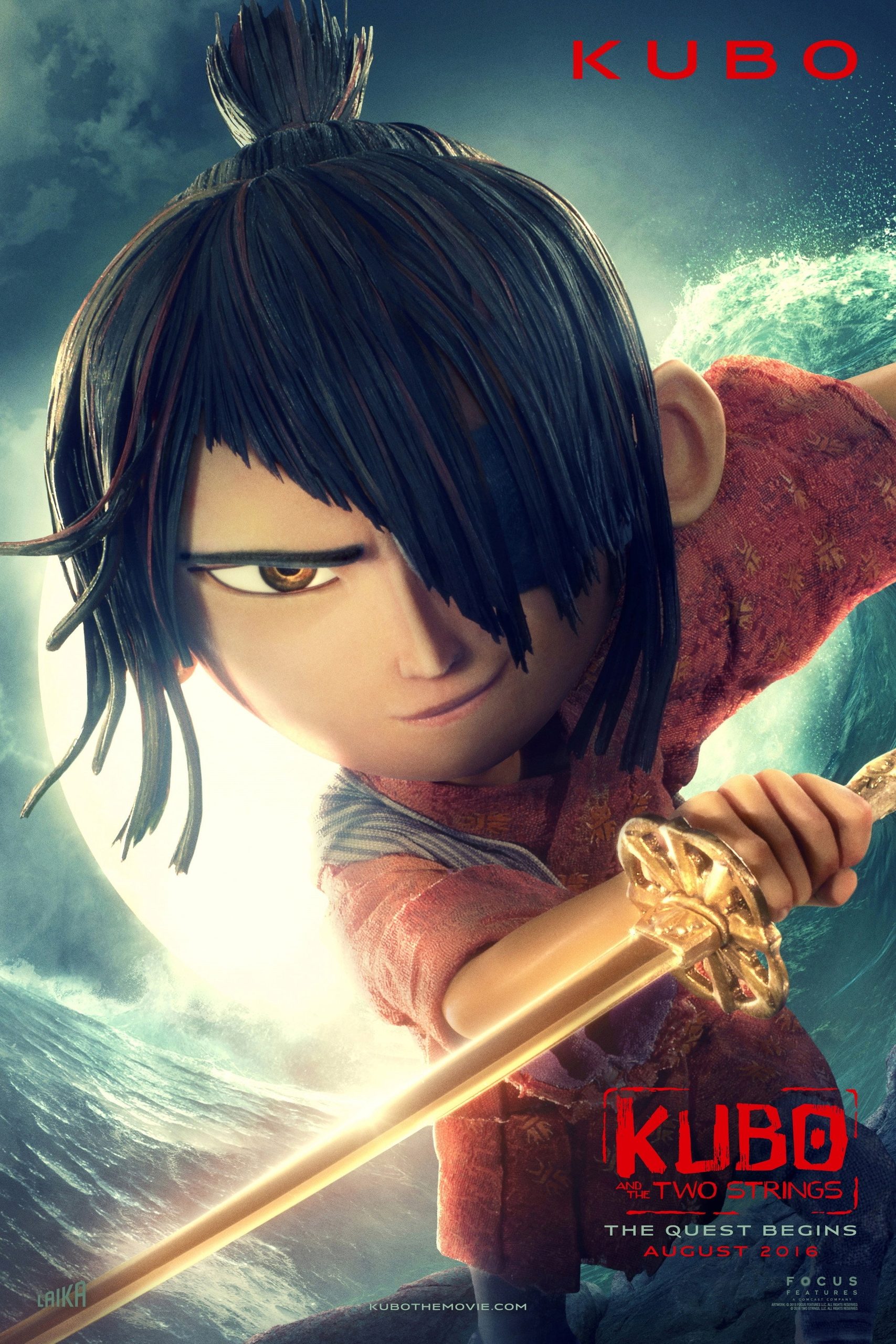 Kubo and the Two Strings poster 2