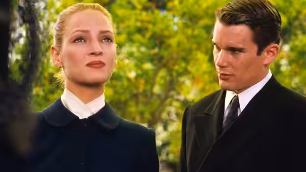 Uma Thurman as Irene Cassini in Gattaca (1997)