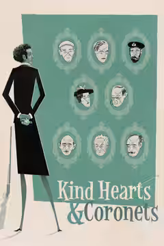Kind Hearts and Coronets poster