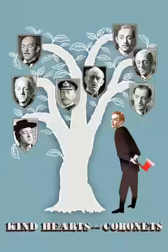 Kind Hearts and Coronets poster 2
